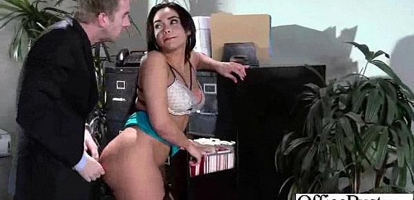  Sex Tape With Busty Slut Girl In Office (selena santana) clip-29
